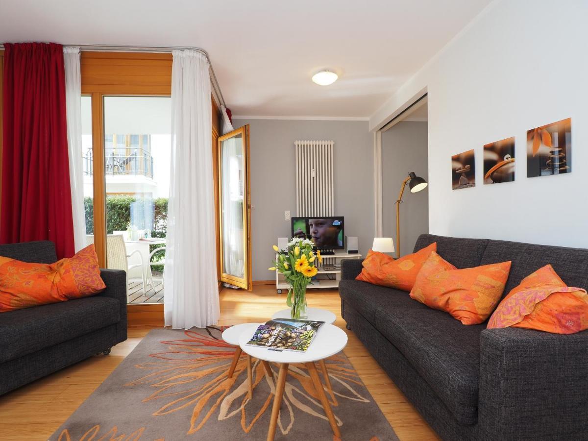 Kaiservillen Heringsdorf - Ferienwohnung Mit 1 Schlafzimmer Und Terrasse D201 Εξωτερικό φωτογραφία